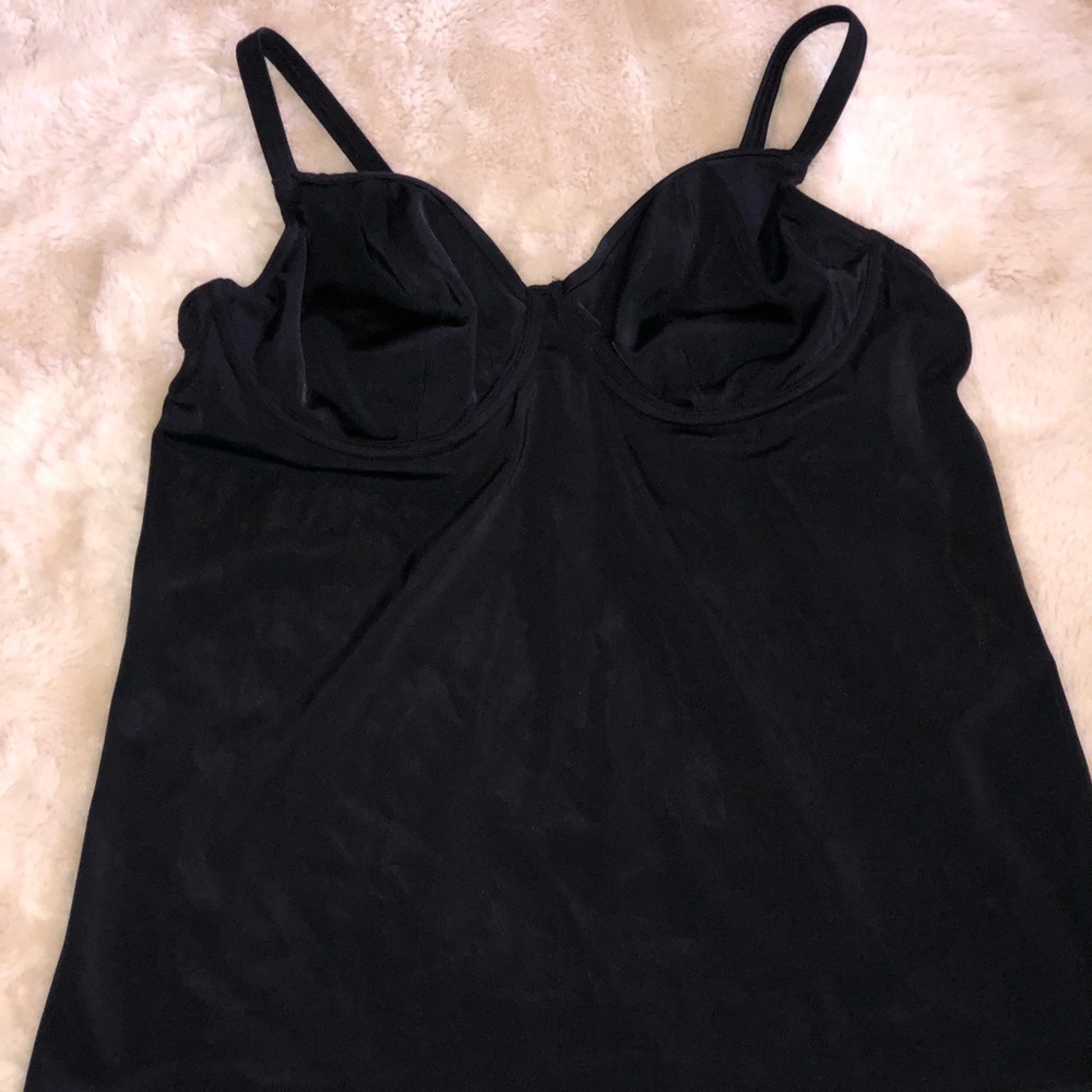 Freya 38d black tankini top